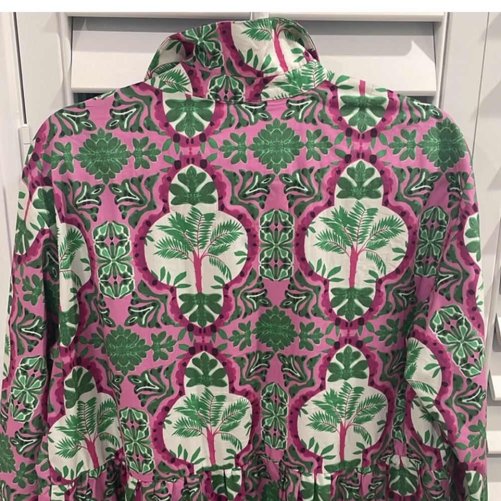 Maeve by Anthropologie “The Bettina” Tiered Shirt Dress - Picture 6 of 9